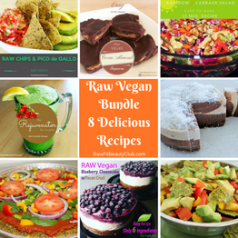 Raw Vegan Bundle ~ 8 Delicious Recipe e-Book