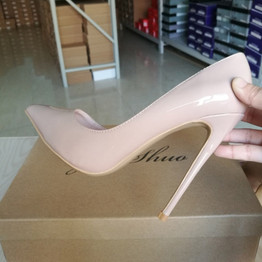Women Pumps Heeled Shoes Nude Pointed Toe Sexy High Heel Shoes Stiletto High Heels Ladies