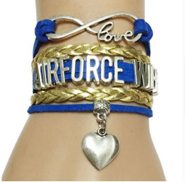 Infinity Love Air Force Wife Bracelet Offer