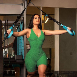 New Athletic wear high waisted yoga shorts outfit for Women