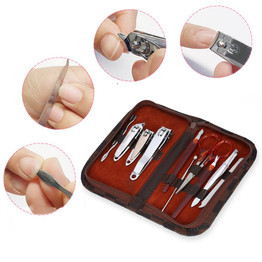 10 Pcs Manicure Set Manicure Pedicure Set Nail Clippers Scissors Grooming Kit