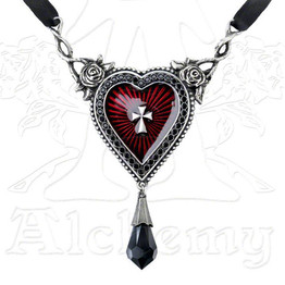 Sacred Heart Necklace, Alchemy Gothic