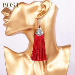 Long Tassel vintage Earring Boho Bohemian Accessories