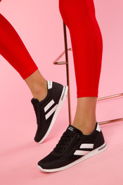 White Platform Trainers Shoe Casual Tennis Casual Sneaker