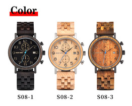 Luxury Movement Quartz Wood Watches