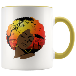 Afro Lady Mugs