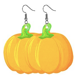 Halloween Earrings - Pumpkin Cutout