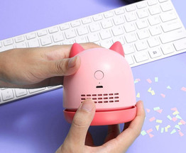 Mini Cat Desk Vacuum Cleaner