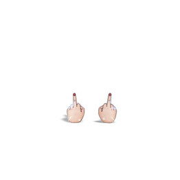 Middle Finger Earrings