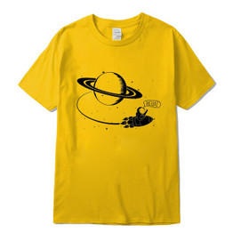 100% cotton T-shirt  funny Space flight T shirt