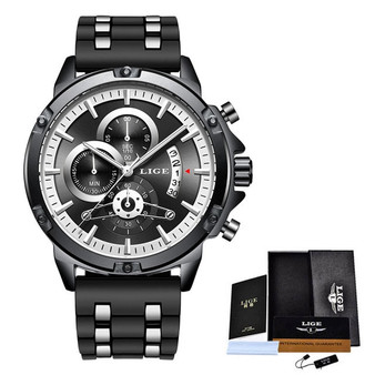 HOT Luxury Men's Stainless Steel Waterproof Watch