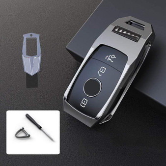 Metal Alloy Key Fob Case for Mercedes-Benz EQC