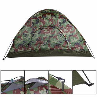 Outdoor Portable Single Layer Camping Tent