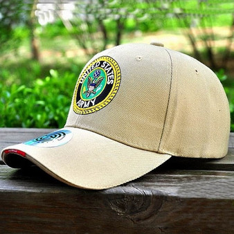 [HAN WILD] Mens Airborne United States LOGO Army Baseball Caps USA Tactical  Cap Man Hats for Men Adjustable Bone Gorras HANWILD