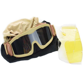 Military CS Wargame Ballistic Goggles Hunting Shooting Tactical Sunglasses Eye Protection Eyewear Anti-fog Airsoft Glasses