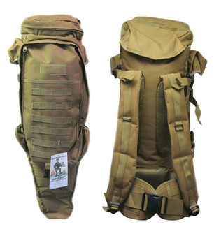 Cactus Jack Tactical Assualt Bag with Rifle Holder- Tan