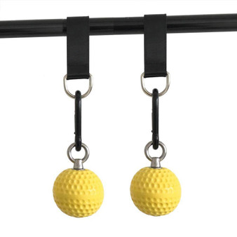 2Pcs 7.2cm Pull-up Balls Hand Finger Force Trainer Grip Arm Muscle Gym Exerciser execute your favourite exercises