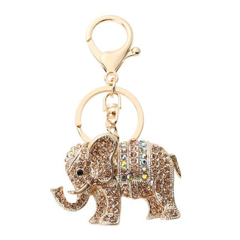 The Mobi Rhinestone Elephant Charm