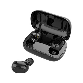 L21 Bluetooth Earphone Wireless Earbuds 5.0 TWS Headsets Dual Earbuds Bass Sound  for Huawei Xiaomi Iphone Samsung Mobile Phones