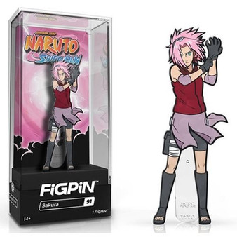 Naruto Shippuden Sakura (#91) FiGPiN Enamel Pin