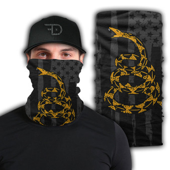 Blacked Out Don't Tread Face Mask