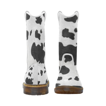 Cow Print Rambler Western Women's Boots