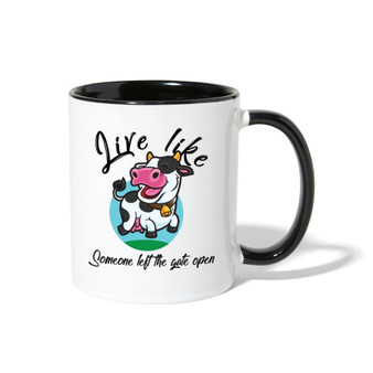 Funny Happy Cow Coffee Mug
