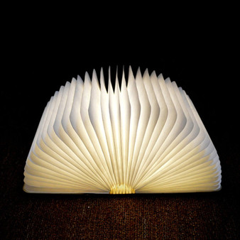 Rechargeable LED Foldable Book Shape Desk Lamp