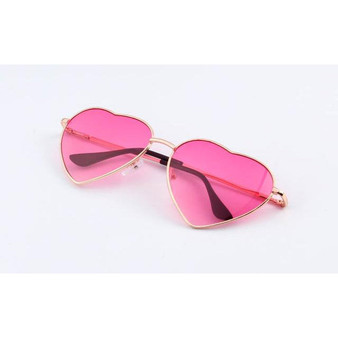 LUCY HEART SHAPED SUNGLASSES