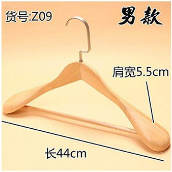 Xyijia Hanger 5Pcs/Lot 40Cm and 44Cm Adult Wooden Hanger Big Coat Hangers for Clothes Rack