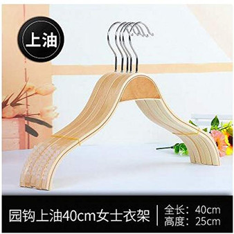 Xyijia Hanger 10Pcs Wood Adult Child Hanger Slip-Resistant Vintage Wooden Hanger Pants Clip Hangers for Clohtes Rack