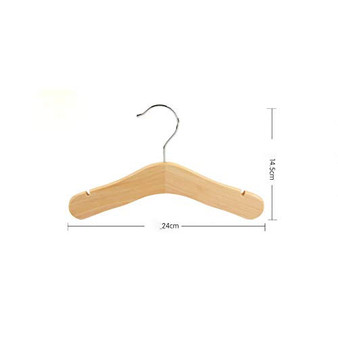 Xyijia Hanger 10Pcs/Lot Child Wood Hanger Clothes Rack Baby Clothes Rack Wooden Hangers for Clothes