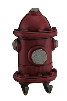 Fire Hydrant Fireman Key Hook Hanger Holder Plaque