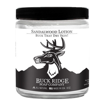 Buck Ridge Soap Co. Men's Sandalwood Body Lotion