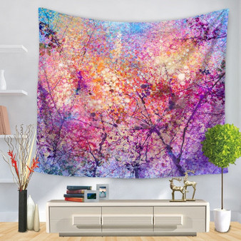 Colorful Forest Tapestry