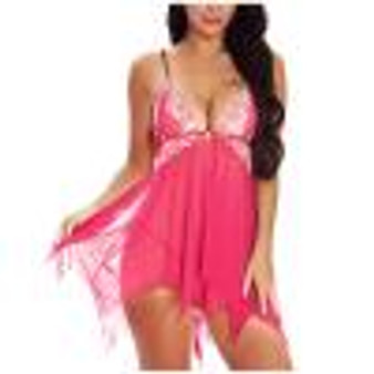 Sexy Dress For Women Floral Transparent Lace Sexy Lingerie Porno Babydoll Chemise Night Dress Erotic Underwear Sex Sleepwear 3XL