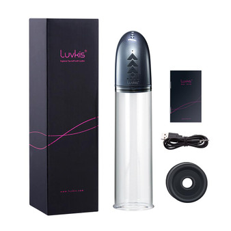 Luvkis X50 Penis Pump Male Electric Recharge 4 Suction Speeds