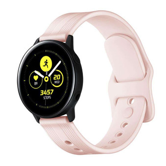 Samsung Gear Sport Smart Watch Band Liquid Silicone Solid 20mm