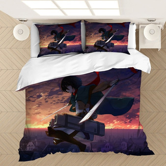 Attack on Titan Bedding Sets - 10 designs to choose from