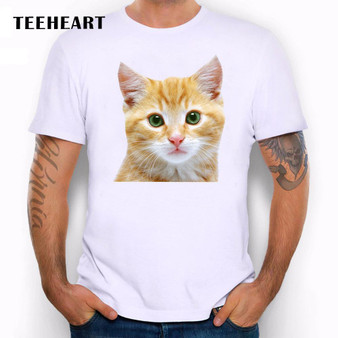 Cool Cat in Jail 3D Print T Shirt for men