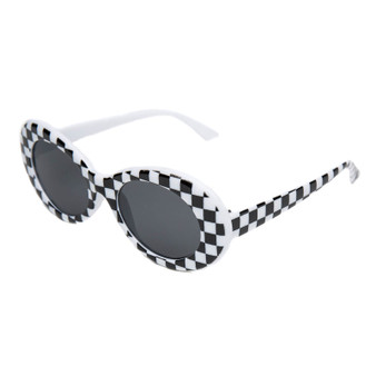 Clout Goggles Checkered White