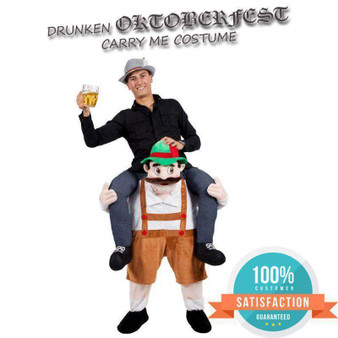 Drunken Bavarian Oktoberfest "Carry Me" Costume