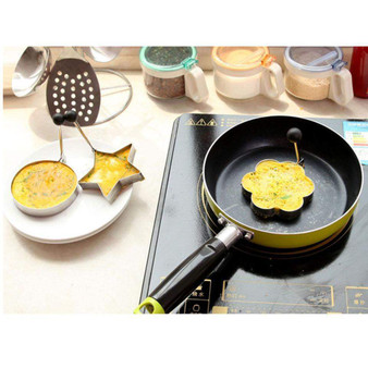 4Pcs Stainless Steel Omelette Machine