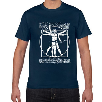 Drums Da Vinci Funny T-Shirt