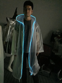 LED Luminous Raincoat Fluorescent