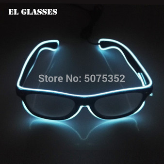 Glowing Bright LED Glasses Neon Flashing Eyewear