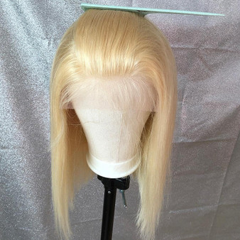 Blonde 613 Short Bob Lace Front Human Hair Wigs Human Hair Lace Frontal Virgin Hair For Black Women