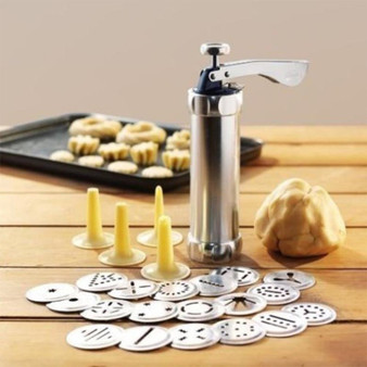 Cookie Molds 4 Nozzles 20 Manual Biscuit Cookie Press Machine