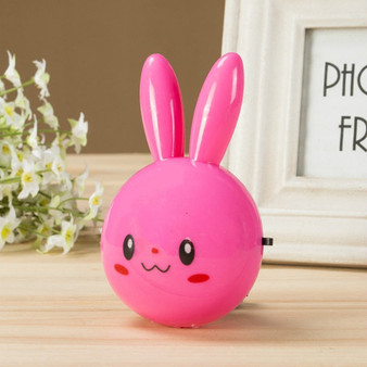 Cartoon Rabbit LED Night Light Bedroom Lamp