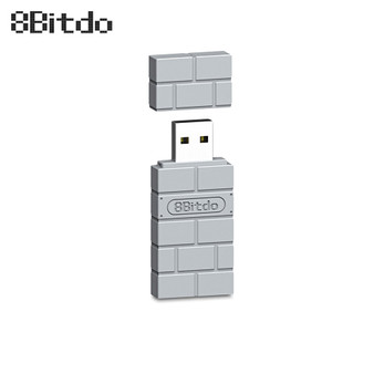 8BitDo USB Wireless Bluetooth Adapter for PlayStation Classic Console PS1 Mini Support PS4 PS3 Xbox Bluetooth Controller